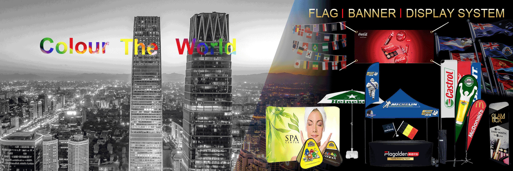 calidad Bandera de encargo fábrica