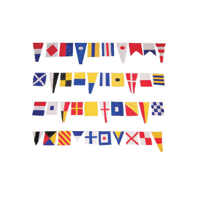 Buy Advertising Product Sailing Sailboat Sea Code Signal Flag Set Strong Fabric online manufacture