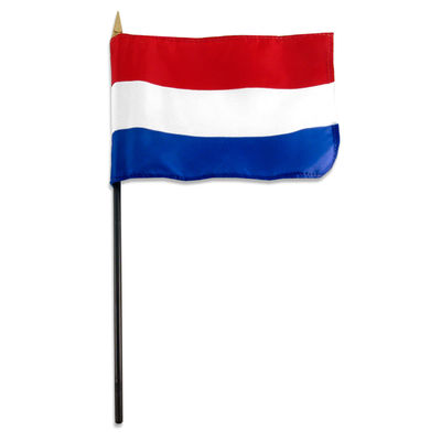 Buy Flags Countries 90x150cm Flag Netherlands Holland National White Blue Red 100% Polyester Flag For Sports Event Soccer Waterproof online manufacture