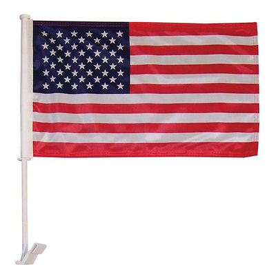 Buy US Screen Printed Car Flag Single Sided Or Double Sided Screen Digital Printing online manufacture