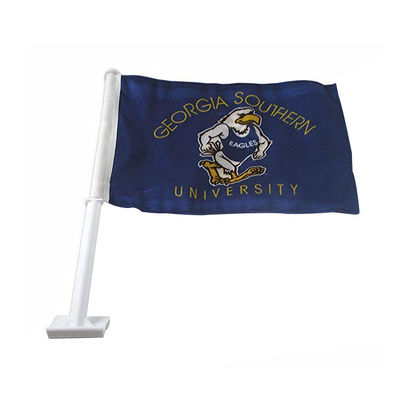 Buy Outdoor Indoor Georgia Car Flag Screen Printed 100% Polyester online manufacture