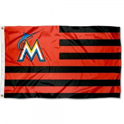 Buy Miami Marlins Americana Nation Flag online manufacture