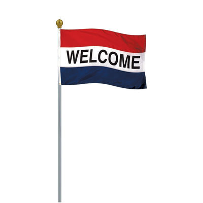 Buy Promotional Advertising Flag 3x5ft Polyester Cotton Customized Flags Double Sided Large Size Custom Flag With Logo Custom Print online manufacture