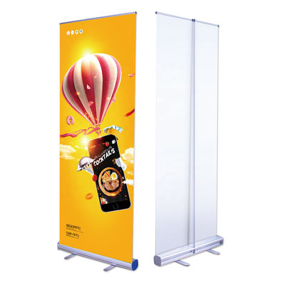 Buy Smooth Vinyl Roll Up Banner Standard 80 X 200cm Pull Up Stand Banner Luxury Roll Up Banner online manufacture