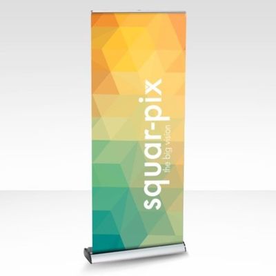 Buy 80 X 200 Pull Up Stand Advertising Banners Retractable Pop Up Banner Pull Up Banner online manufacture