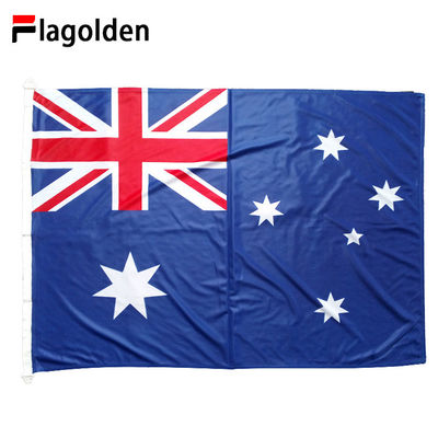 Buy Australia Flagolden national screen printed high quality online manufacture