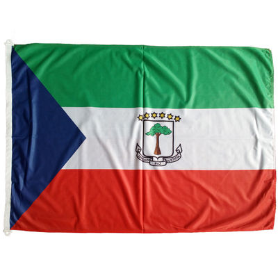 Buy Equatorial Guinea Flagolden national screen printed high quality online manufacture