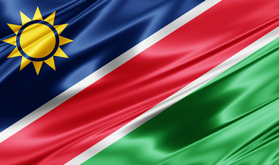 kopen Namibië Nationale Vlag Gebreid Polyester Zeefdruk Touw Zwitserse Haken online manufacture
