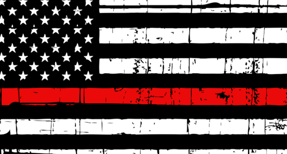 Buy Lightweight Design Thin Red Line Flag Bright Vivid Fade Proof online manufacture