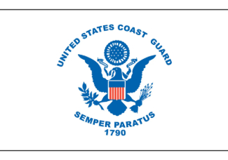 Buy US Coast Guard Flag Water Resistant Double-Needle Lockstitch 4 Rows Stitching online manufacture