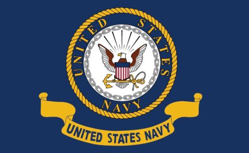kaufen US Navy Flag Outdoor Indoor Gebrauch Dupont Nylon 66 Messing Grommets online manufacture