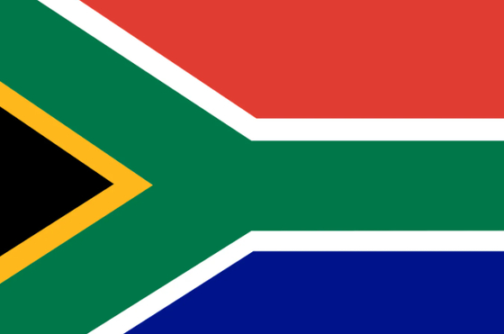 Buy South Africa Flagolden national screen printed high quality online manufacture