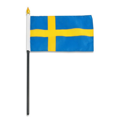 Bom preço Bandeira da Suécia Bandeira nacional de todos os países Bandeira nacional 240x150 Fibra de poliéster pendurada ao ar livre personalizada on-line