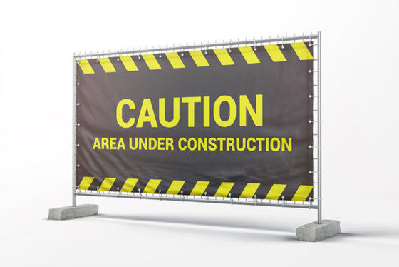 Goede prijs Custom Logo Printed Brass Gromment Outdoor Winddicht Rectangular Fabric Mesh Banner online