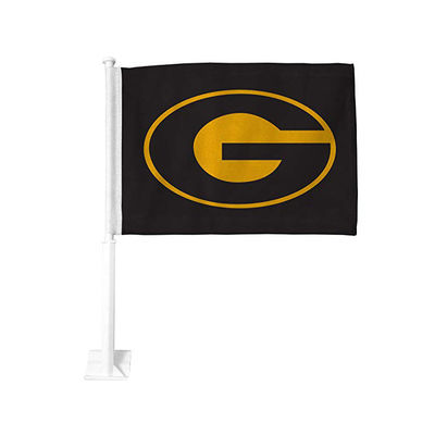 Bom preço YB Bandeira dourada bandeiras de carros impressos em tela de alta qualidade on-line