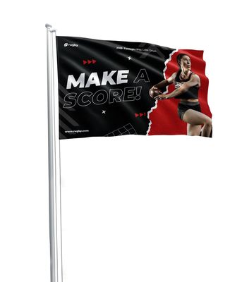 Bom preço 3x5ft New Custom Polyester Full Color Banners Sinais Para Eventos Indoor Outdoor Festas de Varejo Publicidade Promocional Bandeira Bandeira on-line