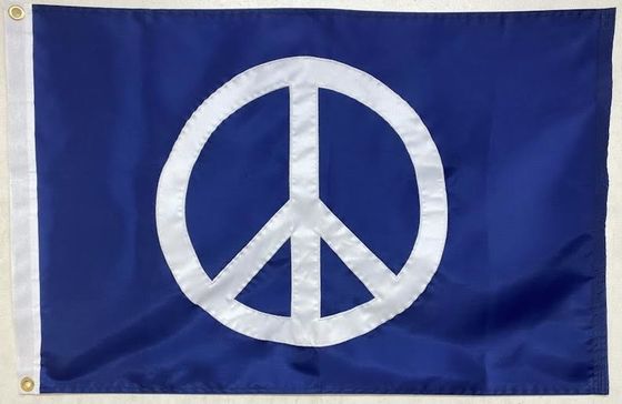 Harga yang bagus 3x5ft Custom Jahit Bendera 100% Polyester Outdoor Double Thread Jahit Tali City Ring on line