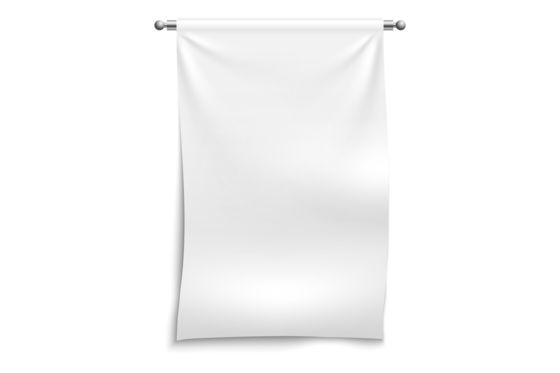 Goede prijs Digitaal afdrukken Wandhangend banner Home Decor Logo Geprinte deken Custom banner online