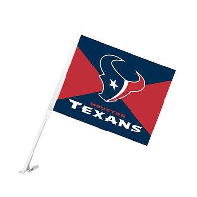 Good price TES Car Flag Screen Printed 100% Polyester Single Sided Or Double Sided online